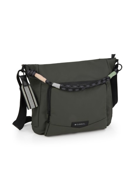 Bolso Un Asa + Bandolera Mujer Gabol Mina Kaki Bolso Un Asa + Bandolera Mujer Gabol Mina Kaki