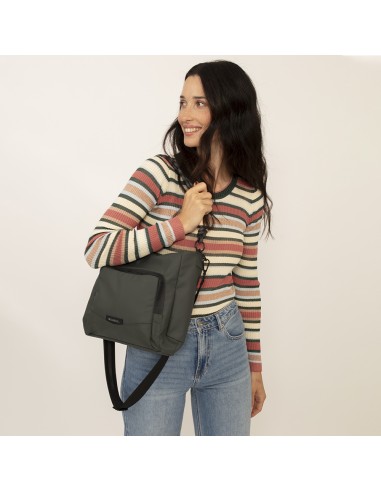 Bolso Un Asa + Bandolera Mujer Gabol Mina Kaki