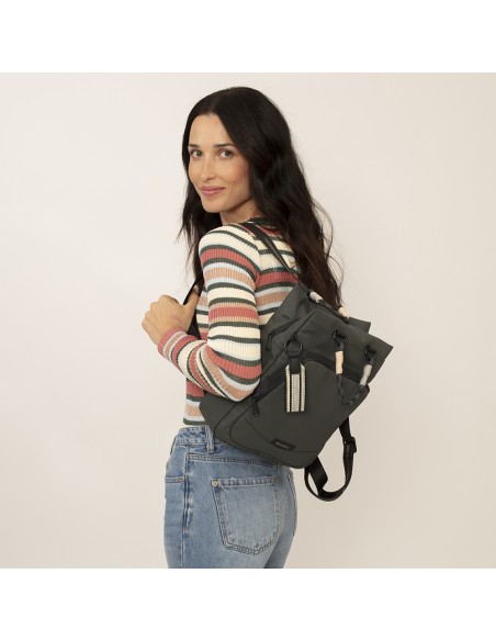 Mochila Paseo Mujer Gabol Mina Kaki Mochila Paseo Mujer Gabol Mina Kaki