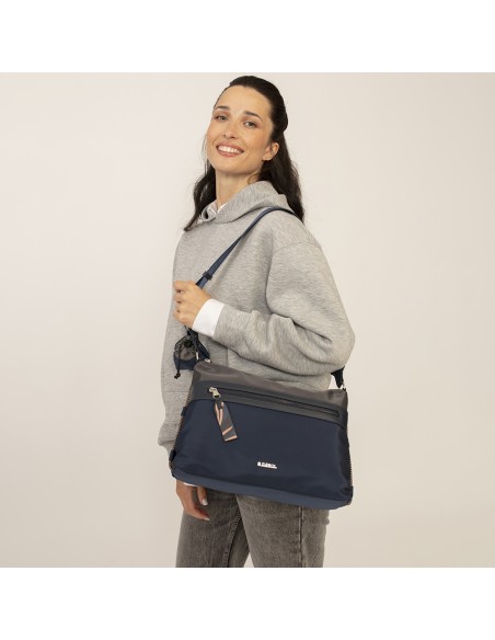 Bolso Bandolera Doble Mujer Gabol Luna Azul Bolso Bandolera Doble Mujer Gabol Luna Azul