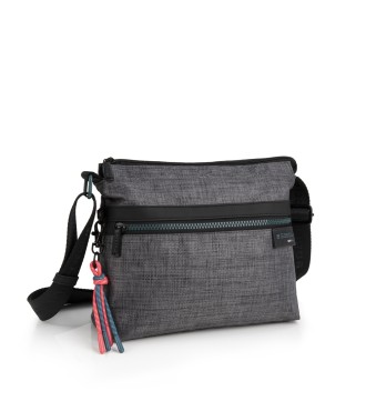 Bolso Bandolera Pequeño Mujer Gabol Shani Gris