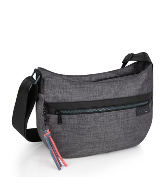 Bolso Bandolera Mujer Gabol Shani Gris