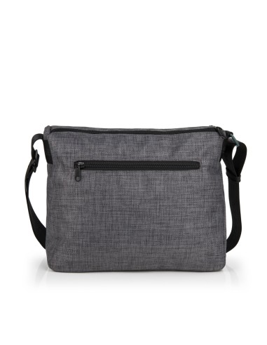 Bolso Bandolera Doble Mujer Gabol Shani Gris