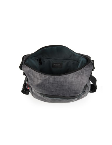 Mochila Bolso Mujer Gabol Shani Gris