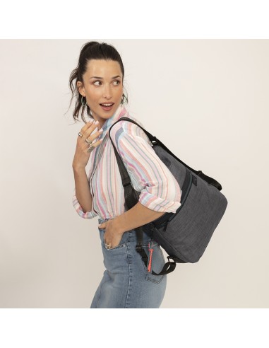 Mochila Bolso Mujer Gabol Shani Gris