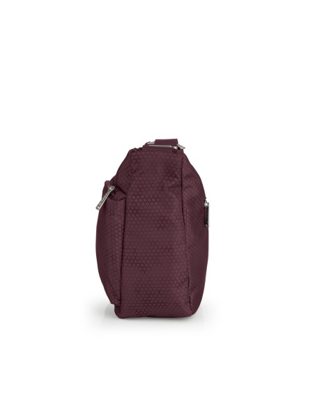 Bolso Bandolera Doble Gabol Aitana Burdeos