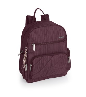 Mochila Paseo Mujer Gabol Aitana Burdeos