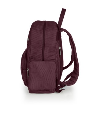 Mochila Paseo Mujer Gabol Aitana Burdeos 2