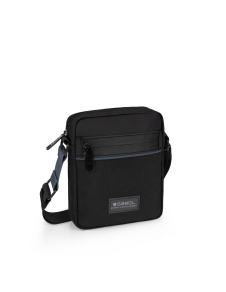 Bolso Bandolera Hombre Gabol Darek Negro Bolso Bandolera Hombre Gabol Darek Negro