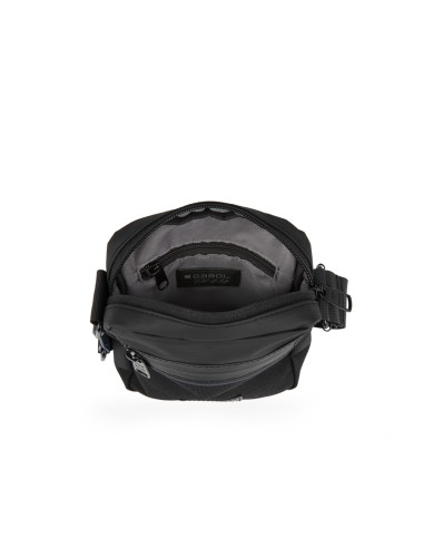 Bolso Bandolera Hombre Gabol Darek Negro