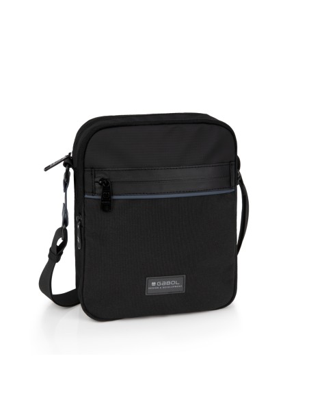 Bolso Bandolera Hombre Gabol Darek Negro Bolso Bandolera Hombre Gabol Darek Negro