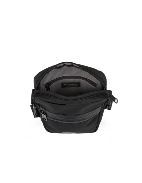 Bolso Bandolera Hombre Gabol Darek Negro Bolso Bandolera Hombre Gabol Darek Negro
