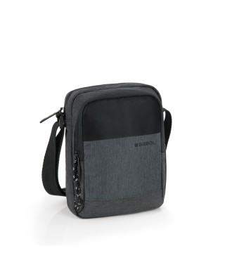 Bolso Bandolera Hombre Gabol Liam Gris