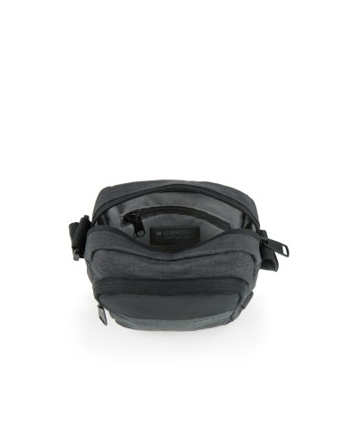 Bolso Bandolera Hombre Gabol Liam Gris