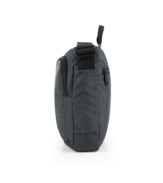 Bolso Bandolera Doble Hombre Gabol Liam Gris 2