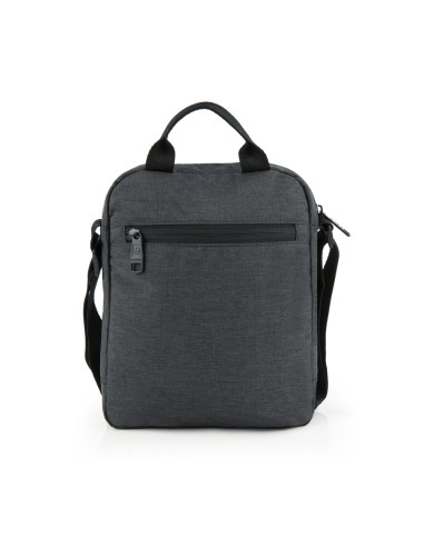 Bolso Bandolera Doble Hombre Gabol Liam Gris