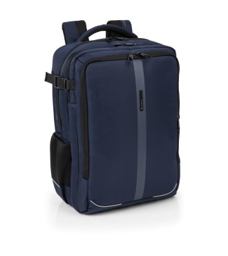 Mochila de viaje 3 dptos para portátil 17,3'' Gabol Fusión Azul