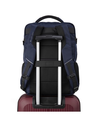 Mochila de viaje 3 dptos para portátil 17,3'' Gabol Fusión Azul