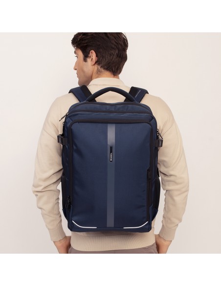 Mochila de viaje 3 dptos para portátil 17,3'' Gabol Fusión Azul Mochila de viaje 3 dptos para portátil 17,3'' Gabol Fusión Azul