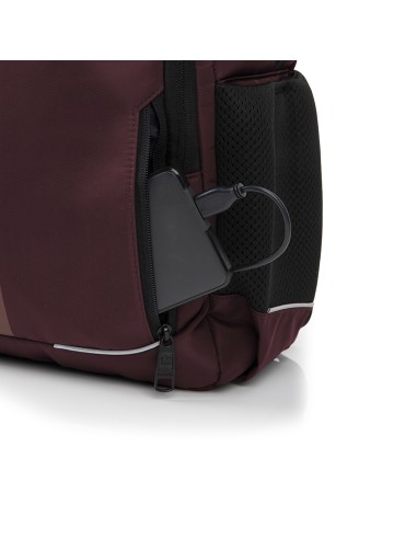 Mochila para portátil 2 dptos. para portátil 15,6'' Gabol Fusión Burdeos