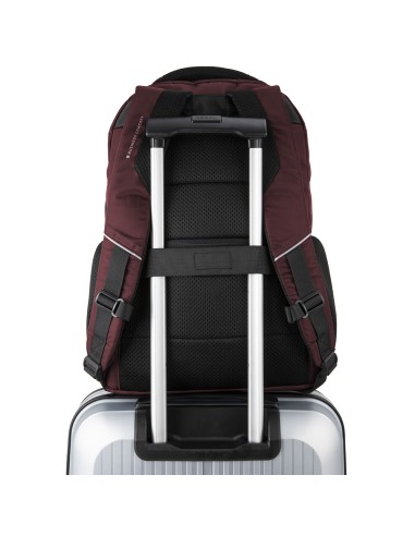 Mochila para portátil 2 dptos. para portátil 15,6'' Gabol Fusión Burdeos