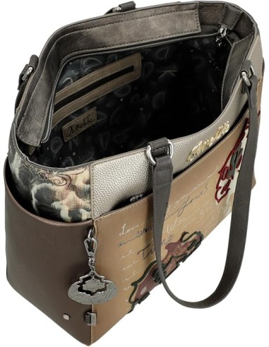 Bolso de Hombro Grande Anekke Manifesto