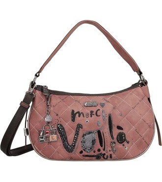 Bolso Hombo Ovalado Bandolera Mujer Anekke Parisian