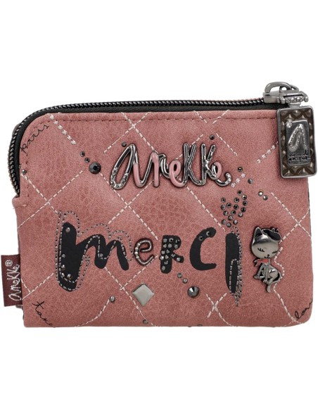 Billetero Monedero Pequeño Blando Mujer Anekke Parisian Billetero Monedero Pequeño Blando Mujer Anekke Parisian