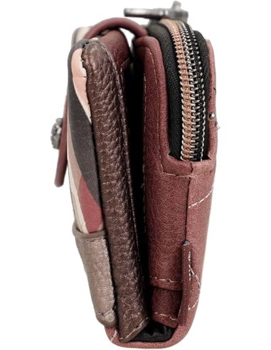 Billetero Monedero Pequeño Blando Mujer Anekke Parisian