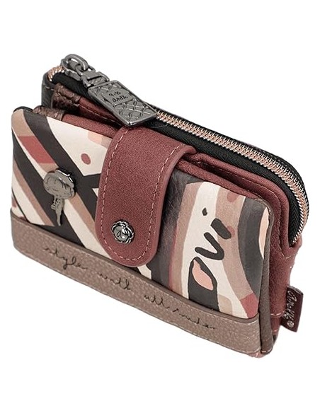 Billetero Monedero Pequeño Blando Mujer Anekke Parisian Billetero Monedero Pequeño Blando Mujer Anekke Parisian