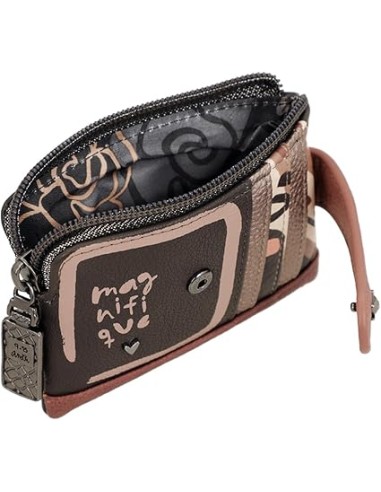 Monedero Tarjetero Mujer Anekke Parisian