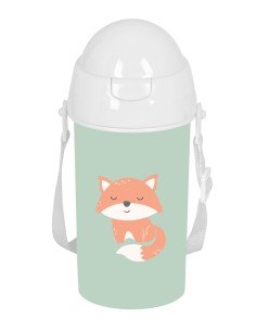 BOTELLA 500ml APERTURA AUTOM. CON PAJITA SAFTA PREESCOLAR...
