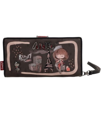 Billetero Monedero Grande Mujer Anekke Mademoiselle