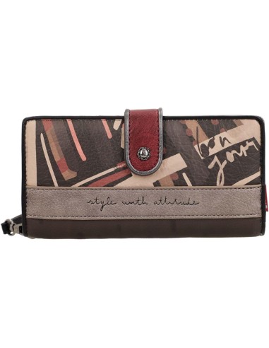 Billetero Monedero Grande Mujer Anekke Mademoiselle