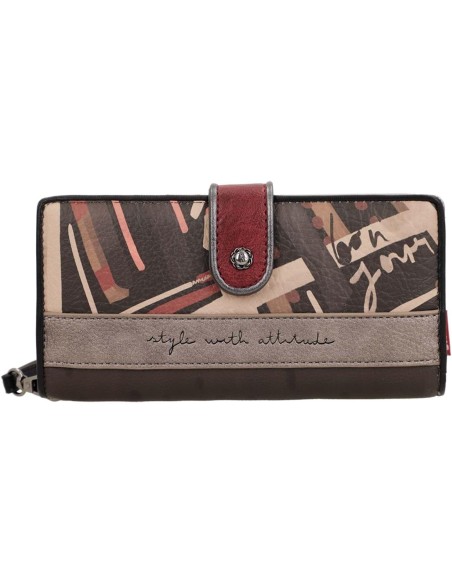 Billetero Monedero Grande Mujer Anekke Mademoiselle Billetero Monedero Grande Mujer Anekke Mademoiselle