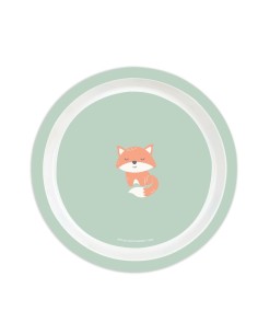 SET DE PLATOS, CUBIERTOS Y VASO SAFTA PREESCOLAR "ZORRITO... 2