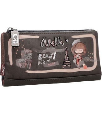Billetero Monedero Blando Mujer Anekke Mademoiselle