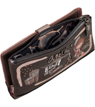 Billetero Monedero Blando Mujer Anekke Mademoiselle 2