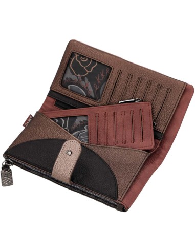 Billetero Monedero Blando Mujer Anekke Mademoiselle