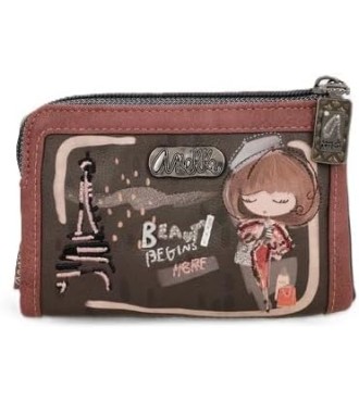 Billetero Monedero Blando Mujer Anekke Mademoiselle