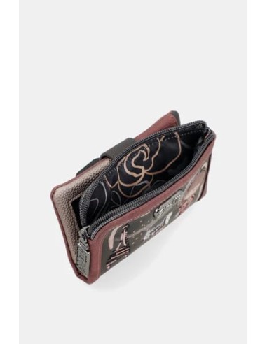 Billetero Monedero Blando Mujer Anekke Mademoiselle