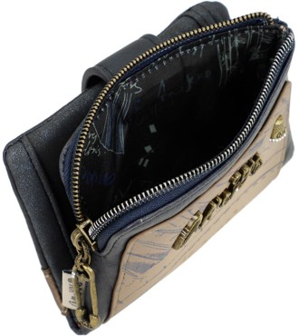 Billetero Monedero Pequeño Esatampado Blando Mujer Anekke Studio 2