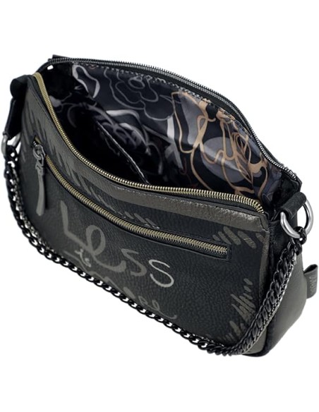 Bolso Bandolera C/Asa de Cadena Anekke Nature Koko Bolso Bandolera C/Asa de Cadena Anekke Nature Koko