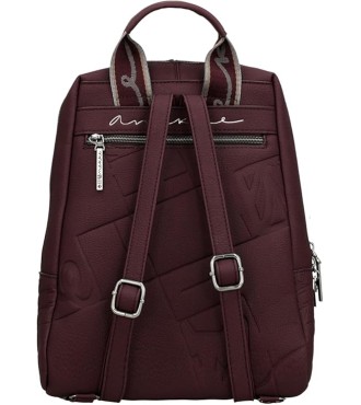 Mochila Paseo Mujer Anekke Evolution Burdeos 2