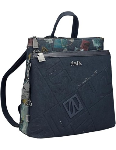 Mochila Paseo Mujer Anekke Evolution Azul Marino