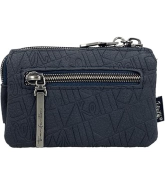 Monedero Triple Mujer Anekke Evolution Azul Marino 2