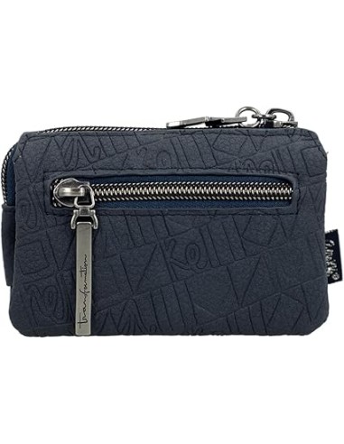Monedero Triple Mujer Anekke Evolution Azul Marino