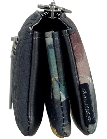 Monedero Triple Mujer Anekke Evolution Azul Marino Monedero Triple Mujer Anekke Evolution Azul Marino