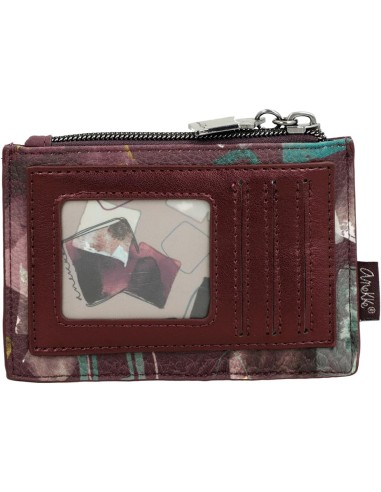 Tarjetero Monedero Anekke Evolution Burdeos