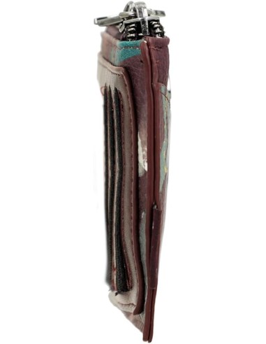 Tarjetero Monedero Anekke Evolution Burdeos